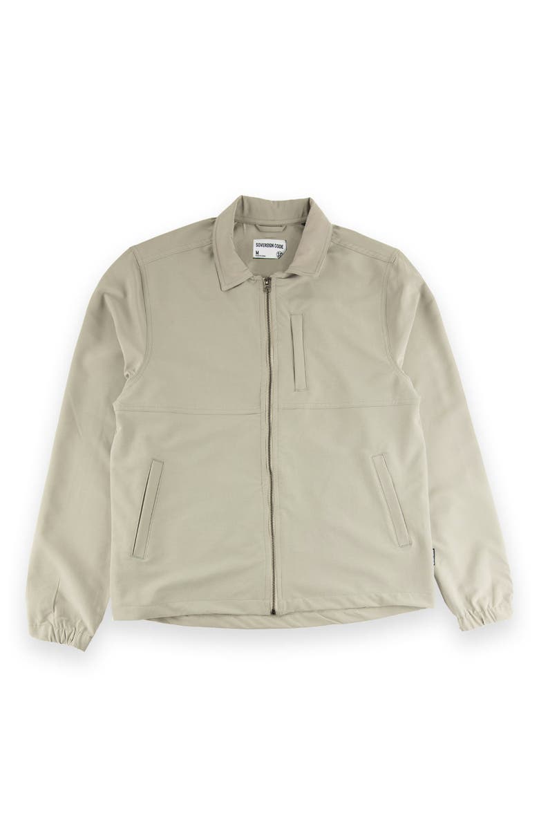 Sovereign Code Swift Tech Jacket, Main, color, Light Grey