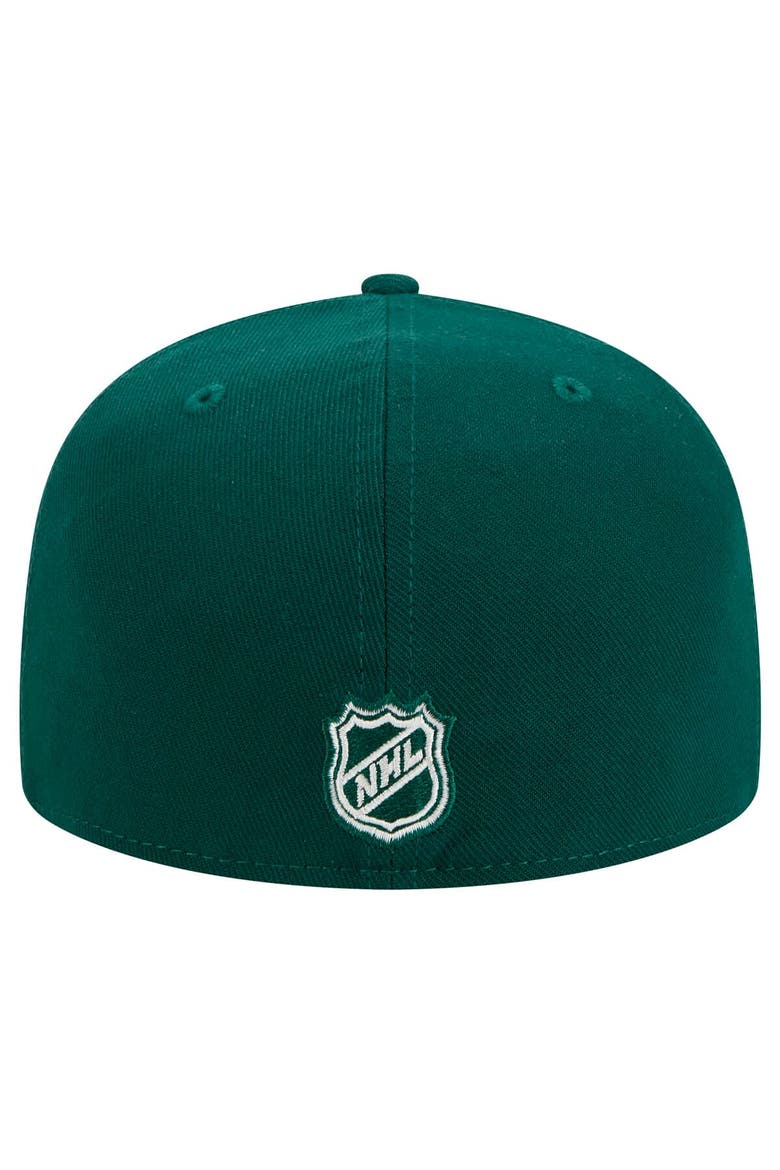Men's New Era Green Minnesota Wild Core 59FIFTY Fitted Hat, Alternate, color, Green