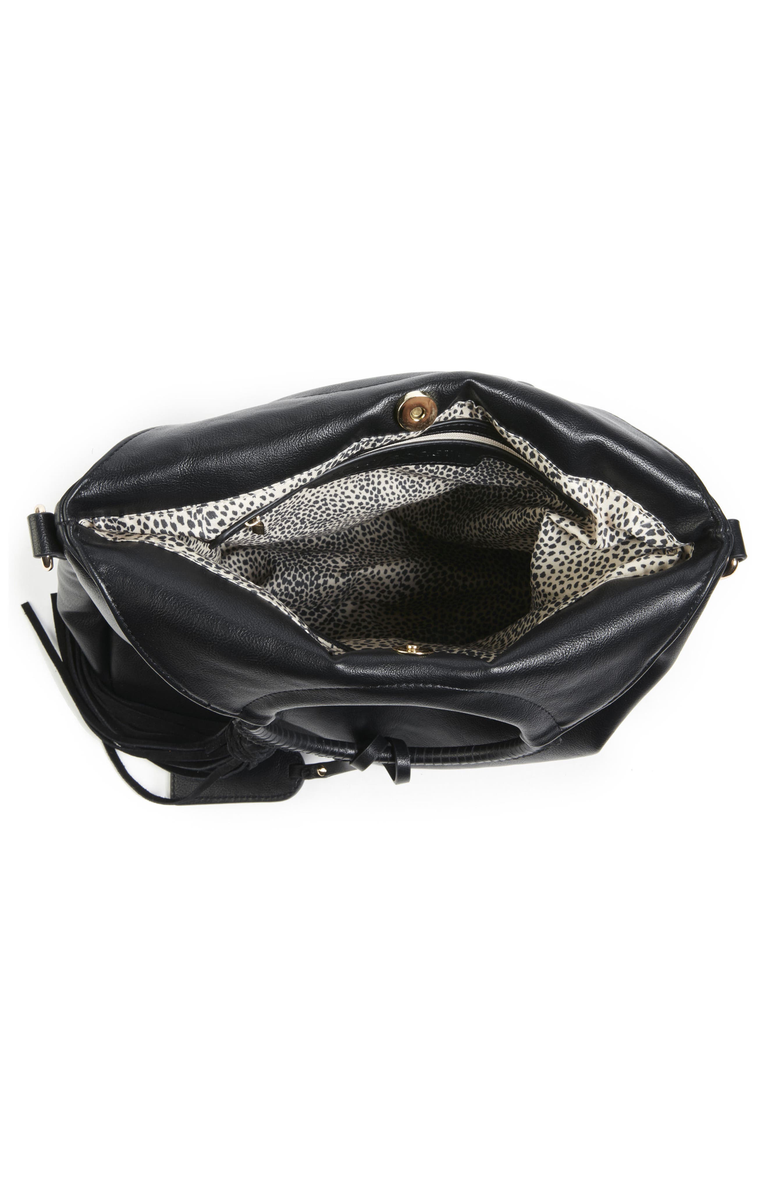 Sole Society Faux Leather Bracelet Bag, Alternate, color, 