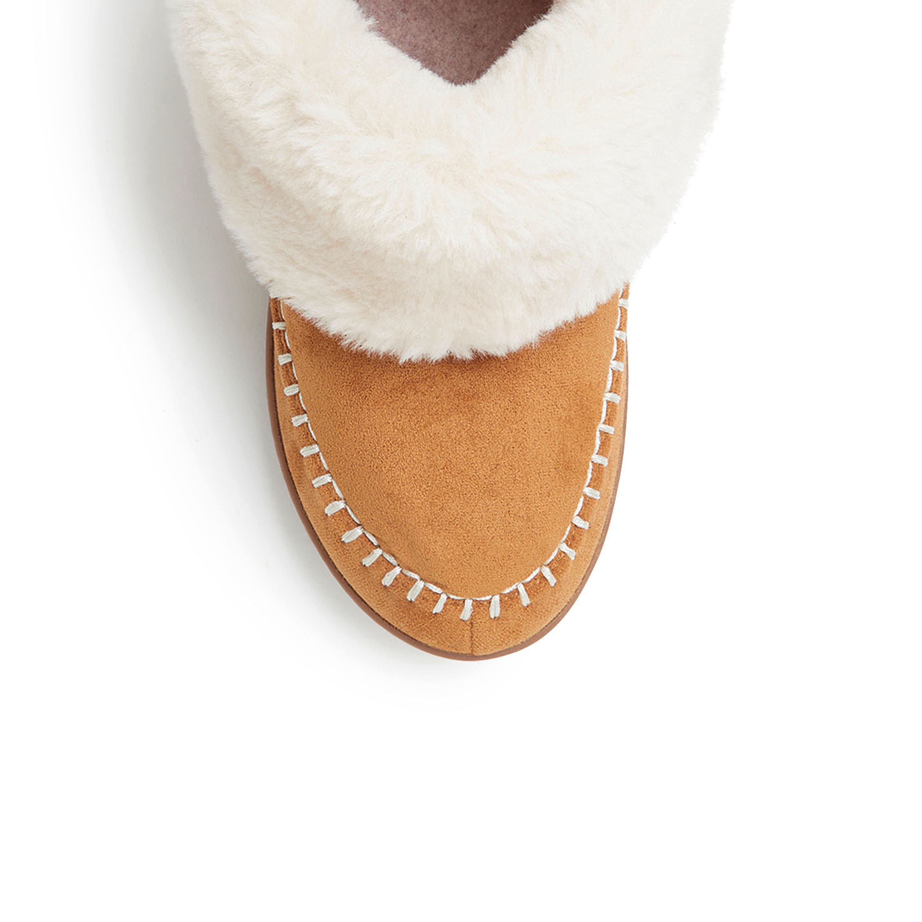 Moritz Bootie Slipper, Alternate, color, WHISKEYDNU