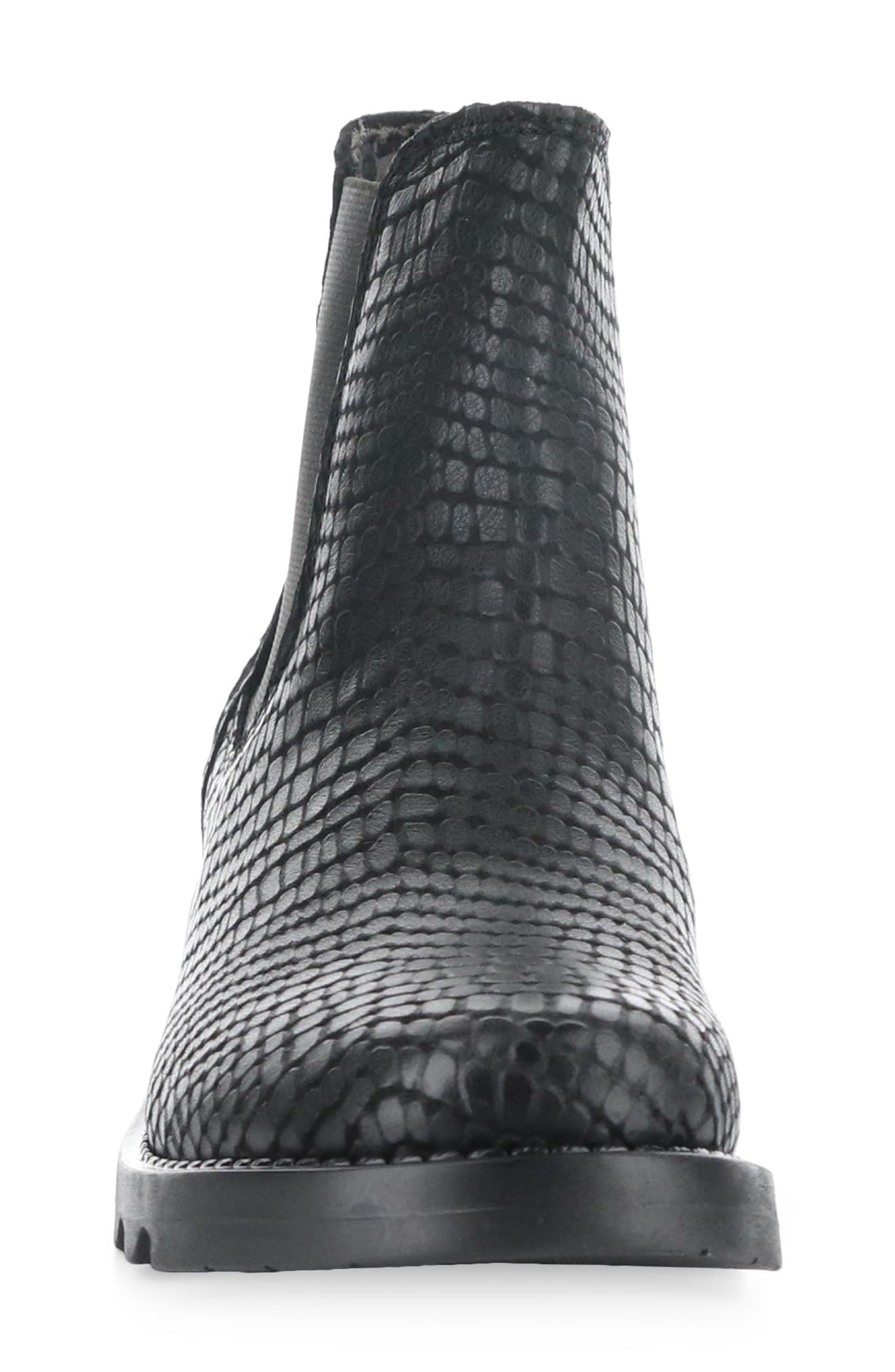 Salv Chelsea Boot, Alternate, color, 079 BLACK CROCO PRINT