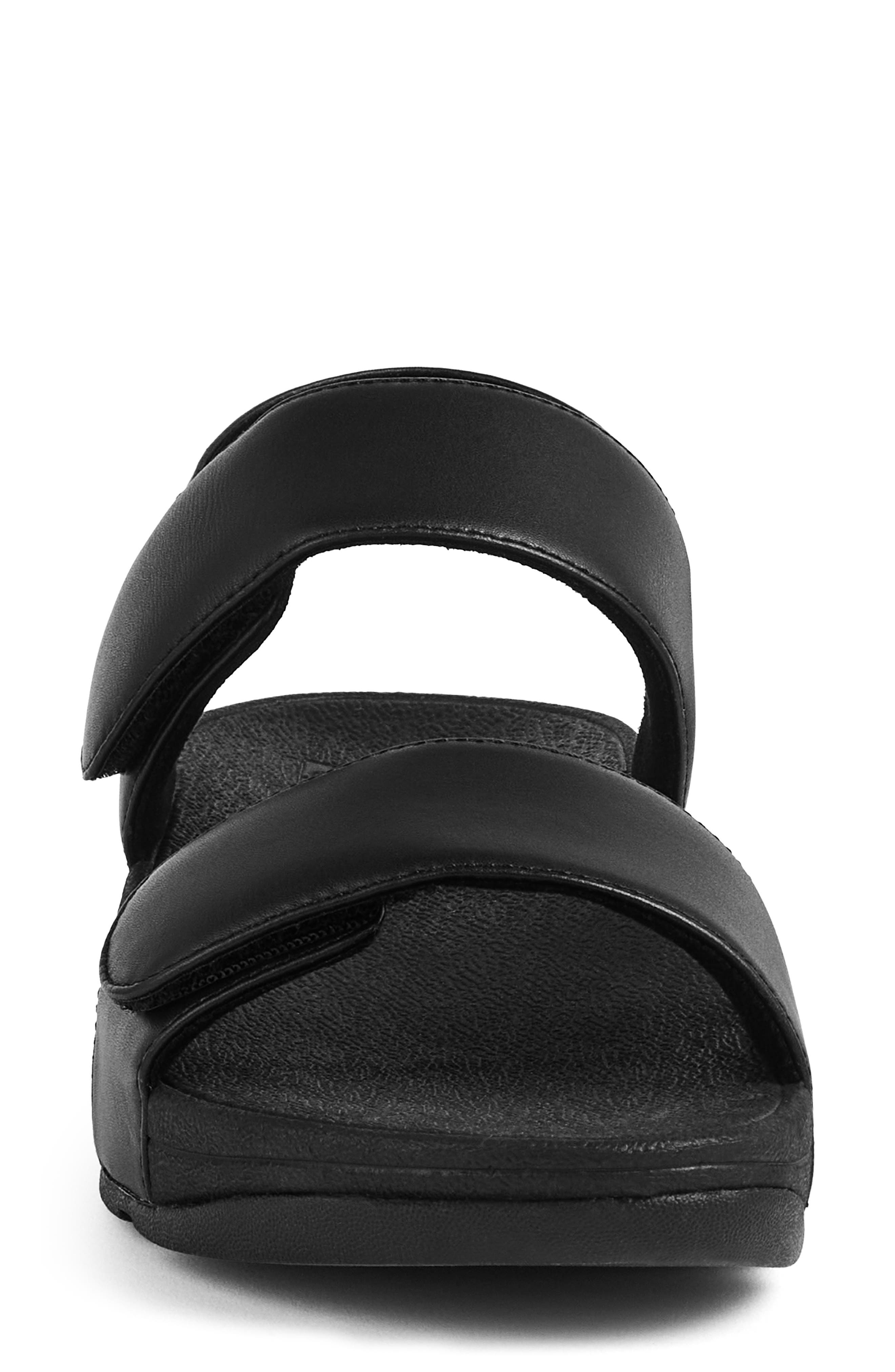 FitFlop Lulu Slingback Sandal, Alternate, color, All Black