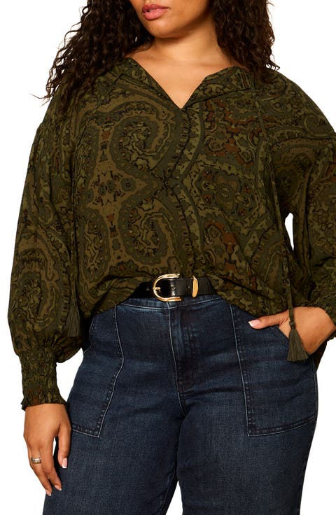 The Moment Volume Blouse