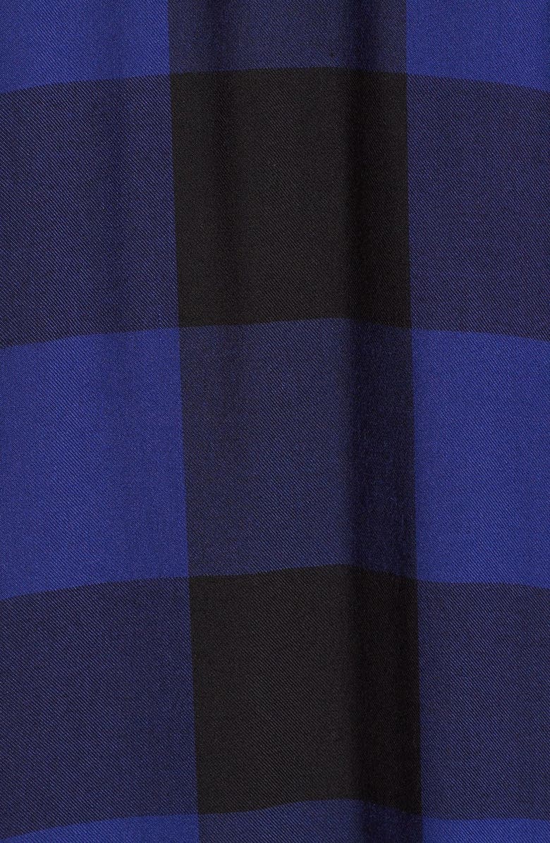 Sandra Two-Pocket Plaid Boyfriend Tunic, Alternate, color, 