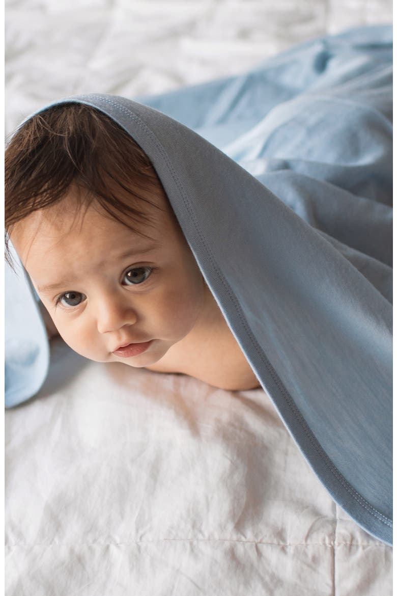 4 Season Merino Wool Swaddle, Alternate, color, BLUE