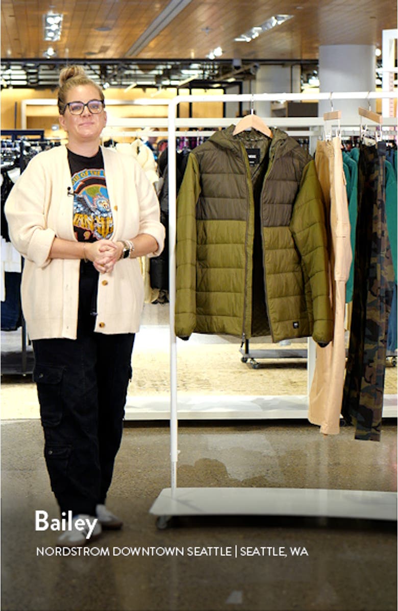 Prospect Colorblock Hooded Puffer Jacket, sales video thumbnail