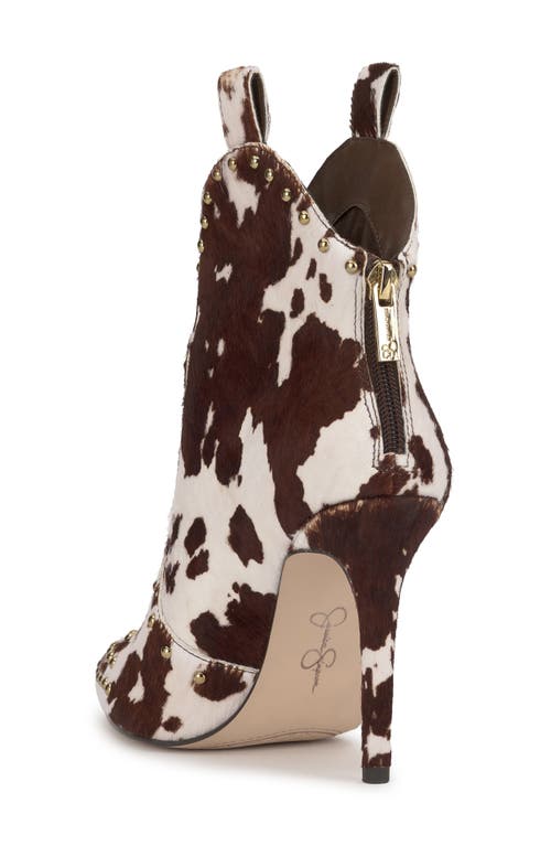 Jessica Simpson Pixillez 3 Bootie In Animal Print