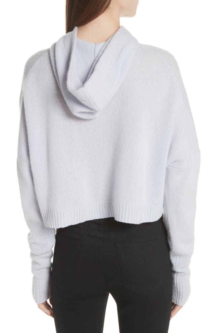 Crop Sweater Hoodie, Alternate, color, PALE LAVENDER