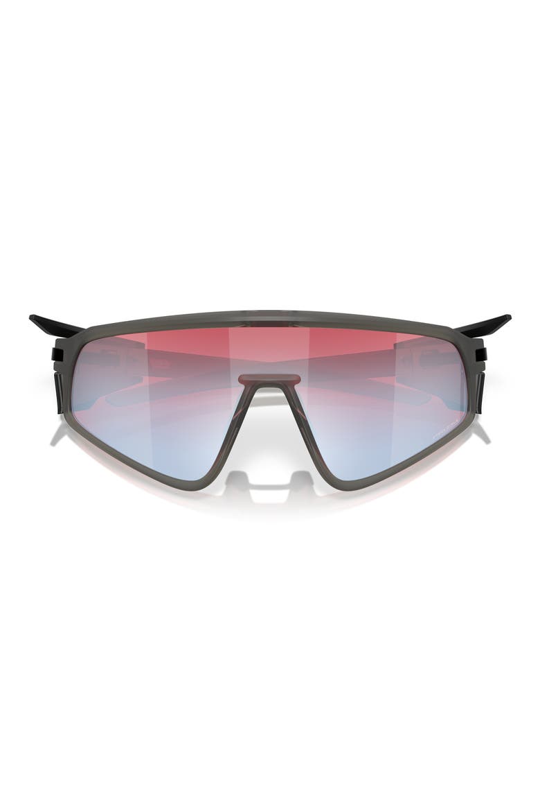 Latch Panel Rectangular Sunglasses, Alternate, color, GREY WHITE