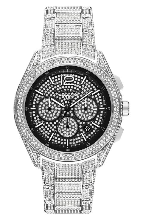 Accelerator 2.0 Chronograph Quartz Bracelet Watch, 44mm