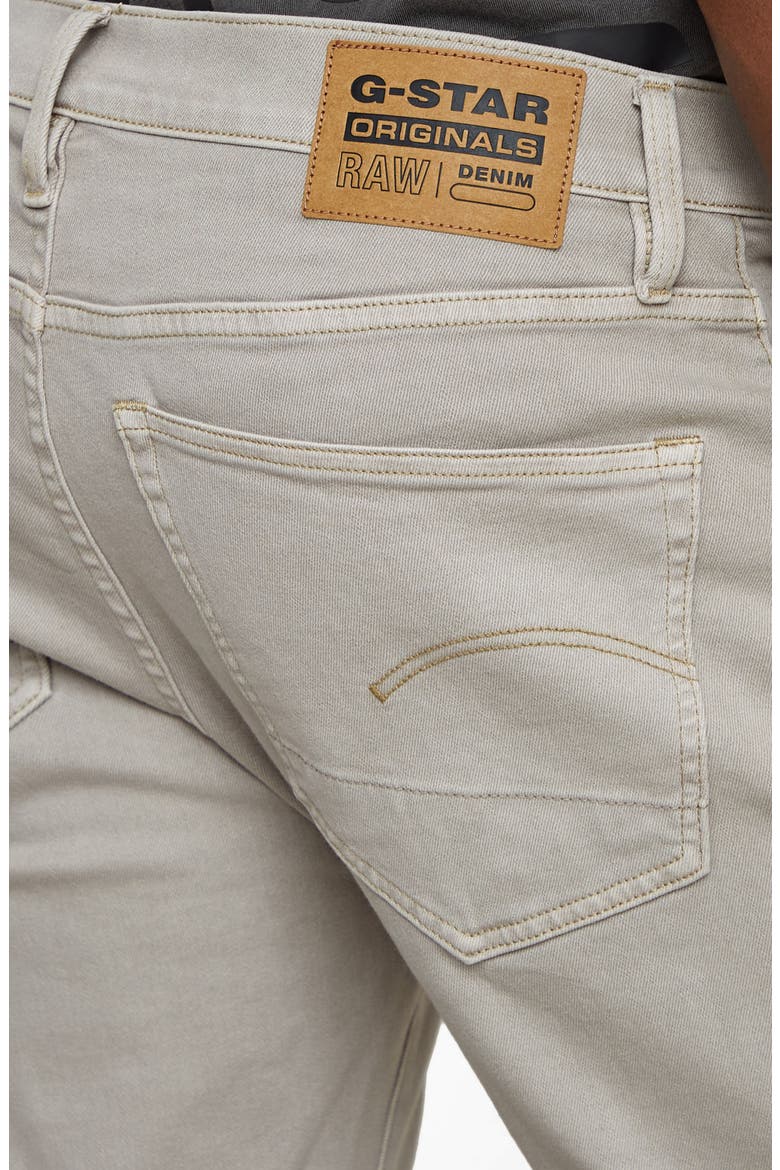 3301 Slim Fit Denim Shorts, Alternate, color, FLINT GREY GD