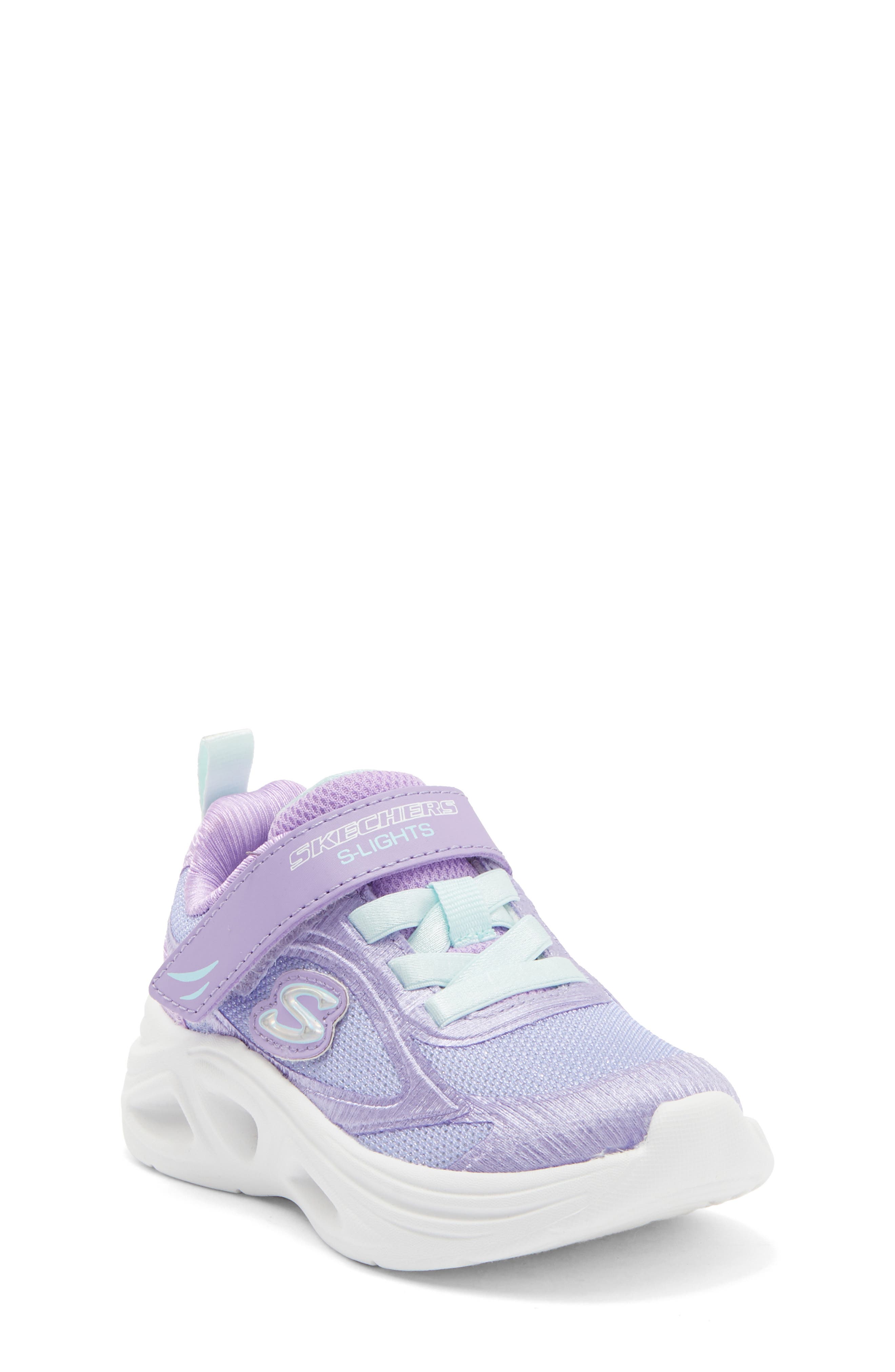 Kids' Sola Glow 2.0 - Dazzle Steps Light-Up Sneaker, Main, color, LAVENDER