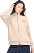 G-III 4HER BY CARL BANKS Women's G-III 4Her by Carl Banks Tan Pittsburgh Steelers Rookie Full-Zip Hoodie