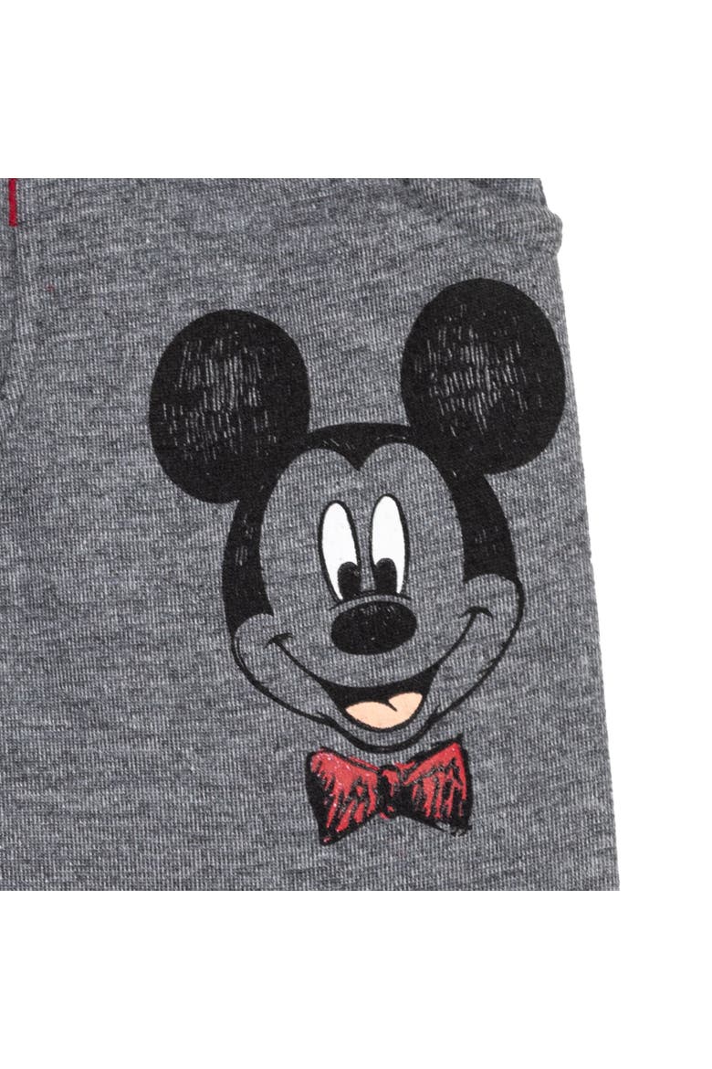 Pixar Fleece Jogger Pants 2-Pack, Alternate, color, Mickey Heather Grey
