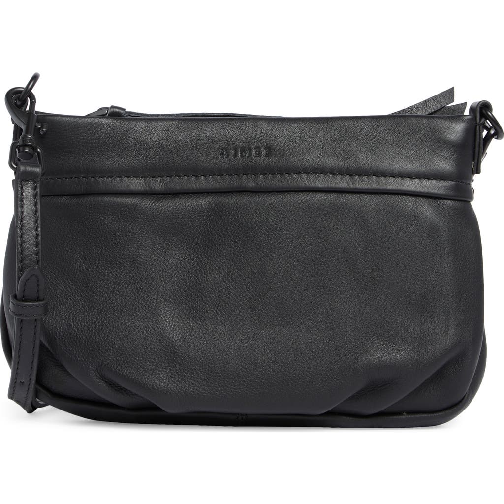 Aimee Low Key Luxe Crossbody Bag In Black
