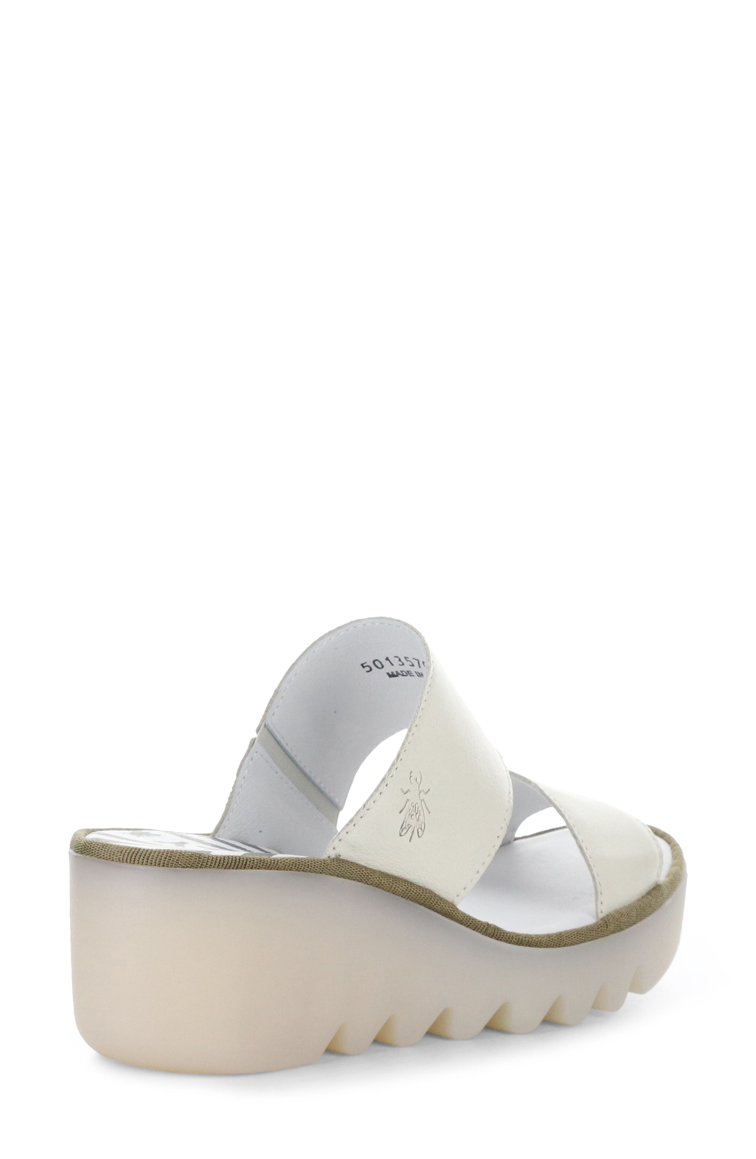 Besy Platform Sandal, Alternate, color, 009 OFF WHITE MOUSSE