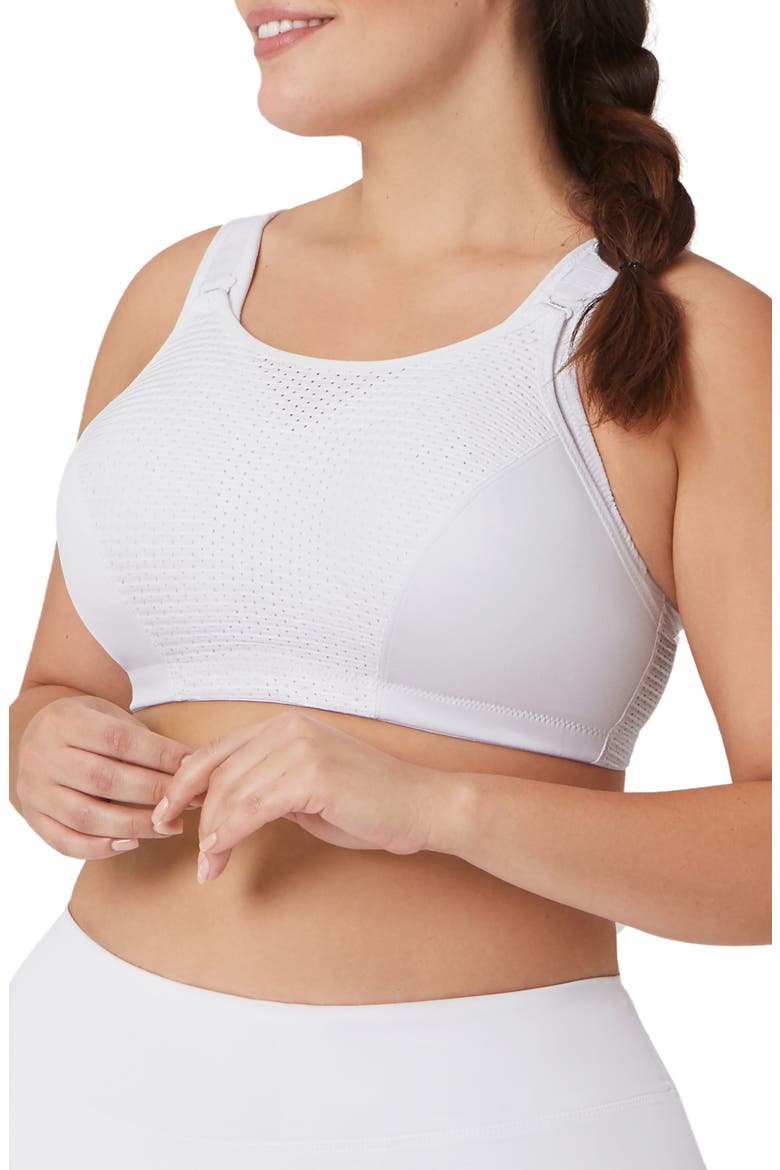 Custom Control Sports Bra, Alternate, color, WHITE