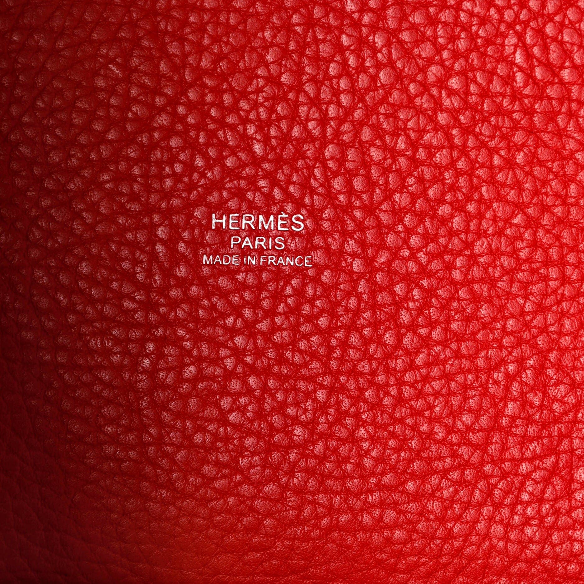 Pre-Owned Hermes Picotin Lock Bag Clemence PM, Alternate, color, Rouge Tomate