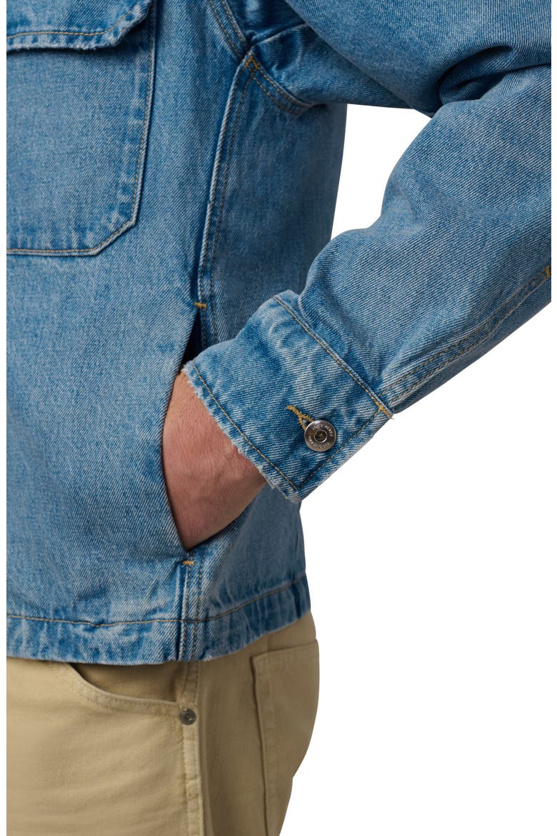 The Airborne Denim Jacket, Alternate, color, DEPUTY