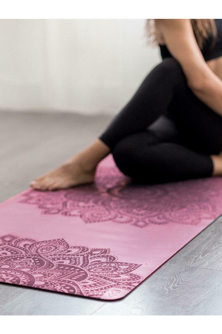 Infinity Yoga Mat, Alternate, color, Mandala Rose