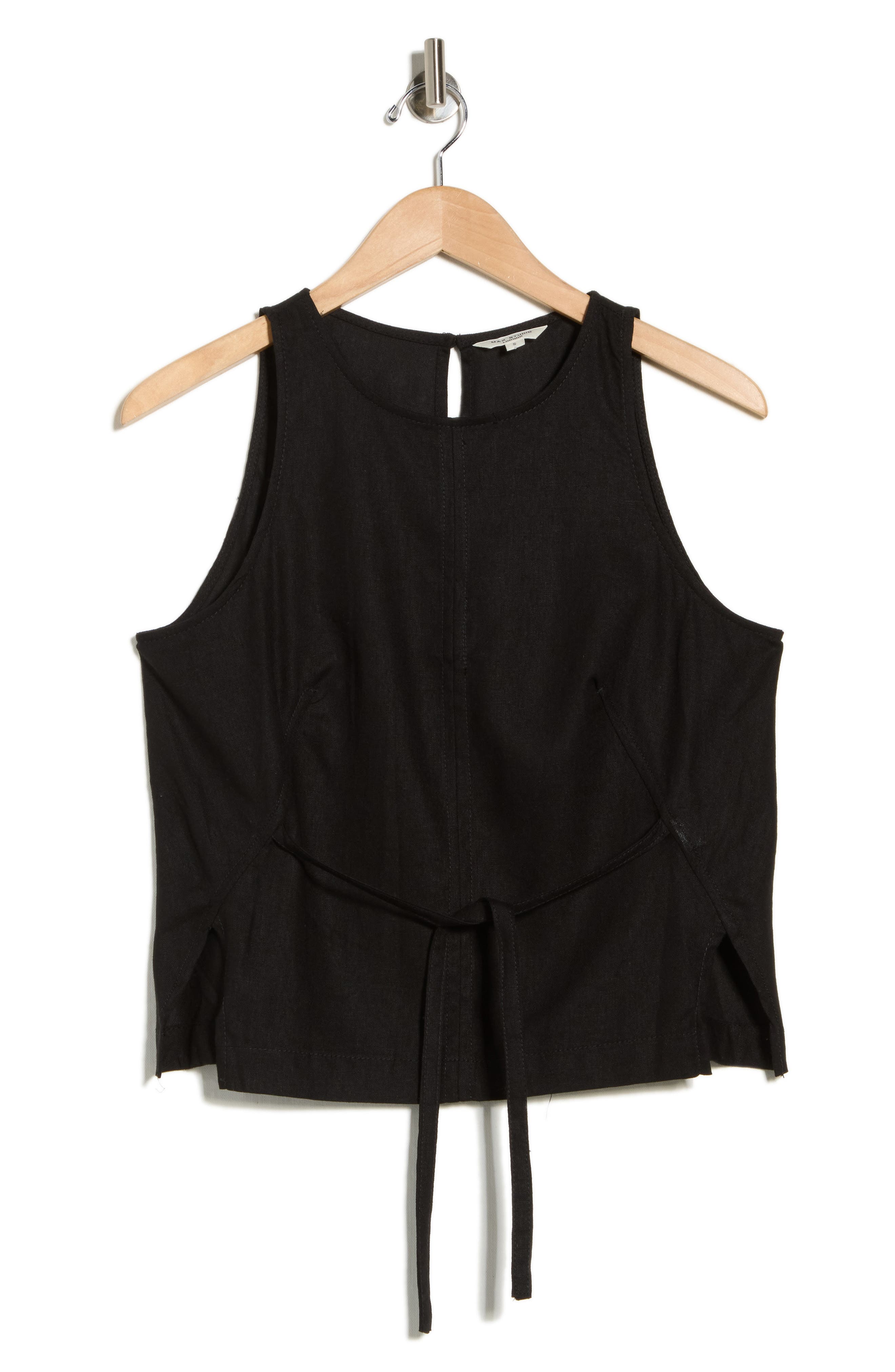 MAX STUDIO Tie Back Tank