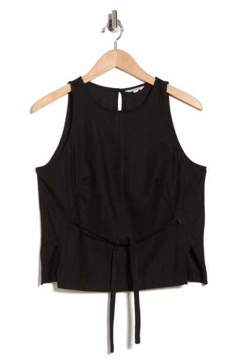 MAX STUDIO Tie Back Tank