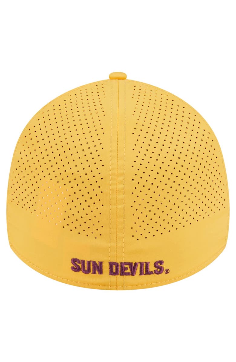 New Era Men's New Era  Gold Arizona State Sun Devils Rope 39THIRTY Flex Hat, Alternate, color, Gold