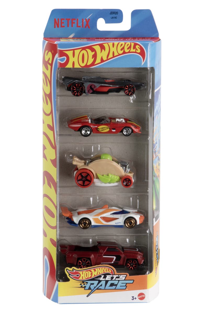 Hot Wheels Let's Race 5-Pack Die-Cast Cars Mystery Toy, Alternate, color, 