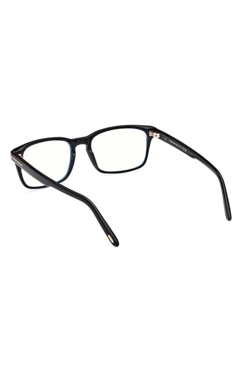 Tom Ford 54mm Rectangular Blue Light Blocking Glasses