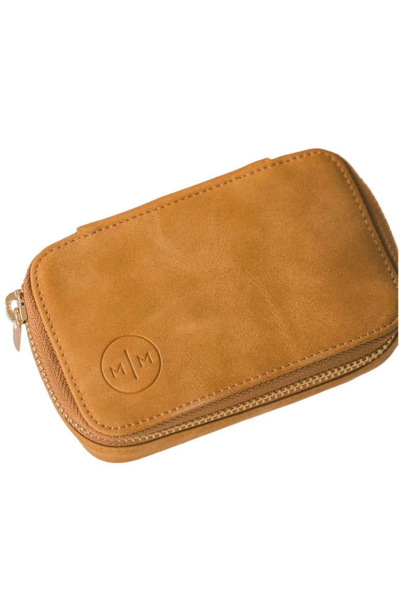 MADE BY MARY Jewelry Case, Main, color, Honey