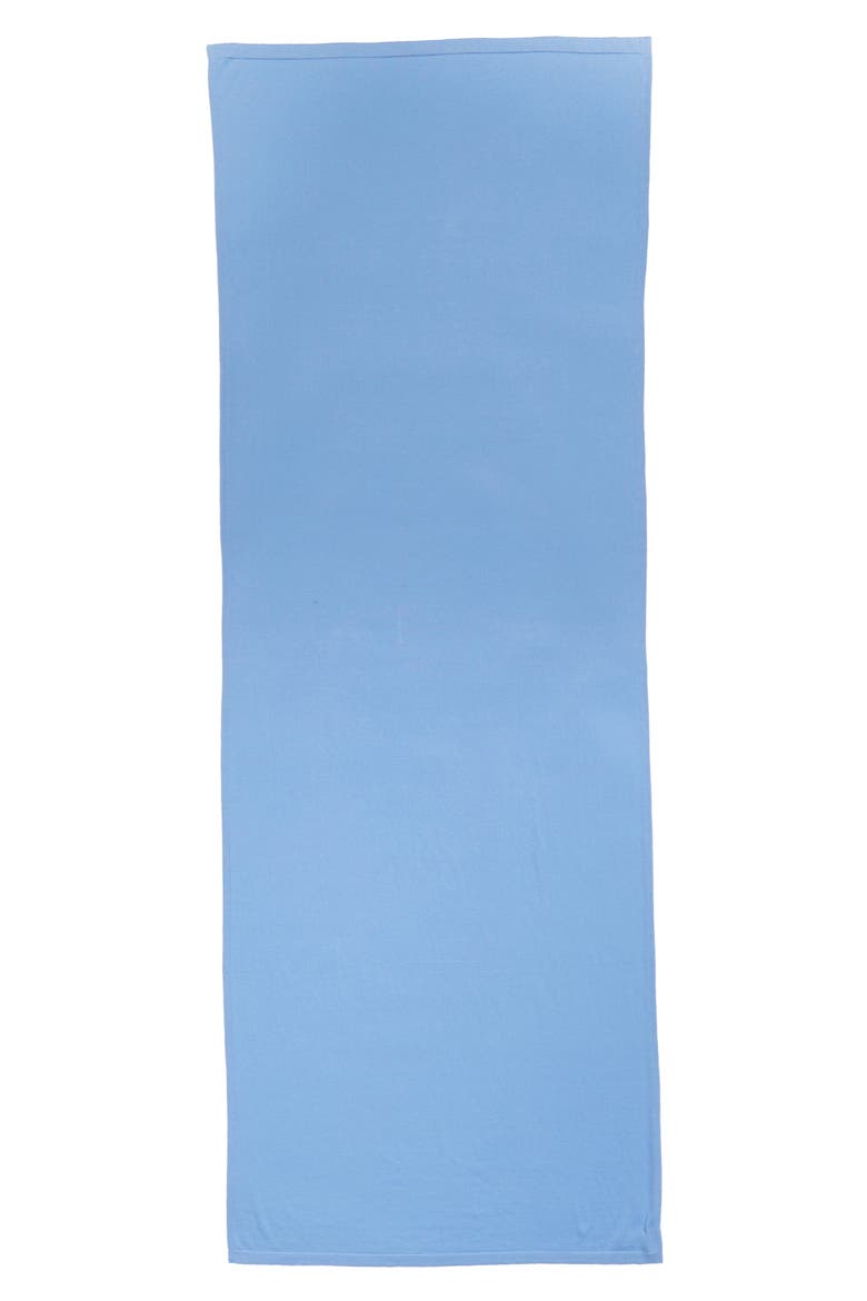 Transitional Knit Travel Wrap, Alternate, color, BLUE CORNFLOWER
