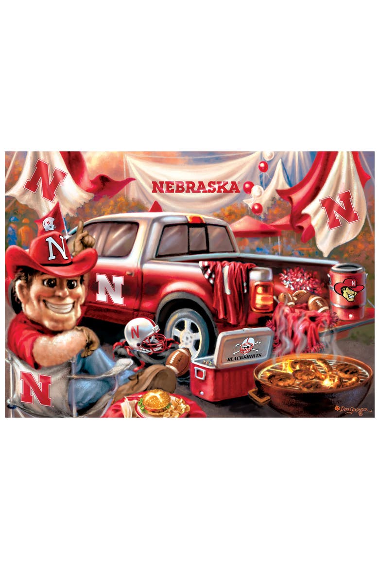 Nebraska Gameday 1000 Piece Puzzle, Alternate, color, Multicolor