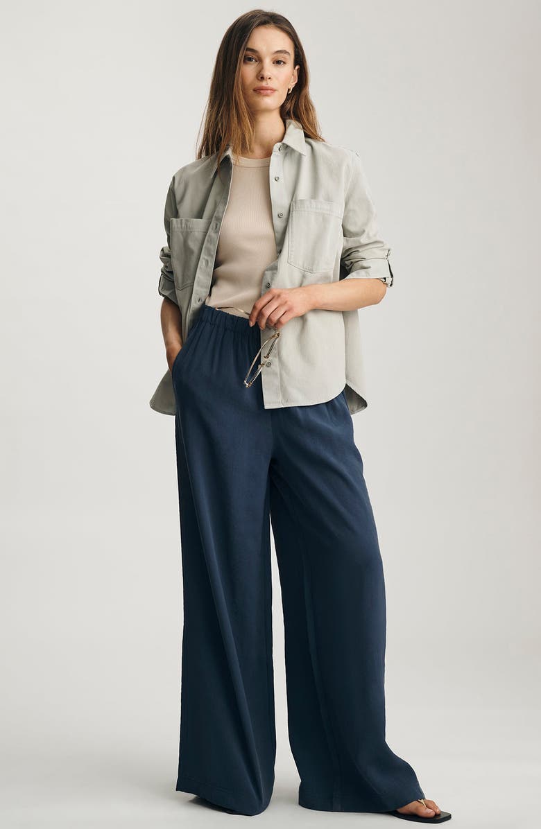 Mavi Jeans Relaxed Fit Cotton Button-Up Shirt, Alternate, color,