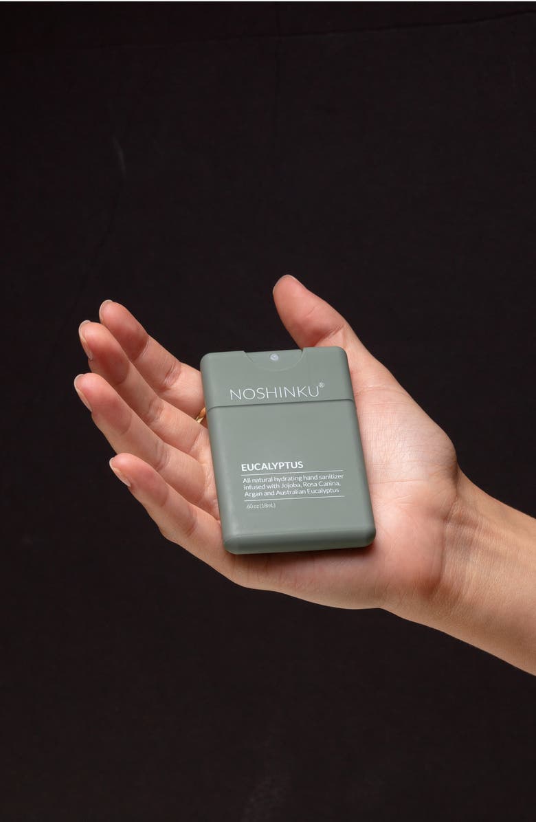 NOSHINKU Refillable Travel Size Nourishing Hand Sanitizer Set, Alternate, color, 