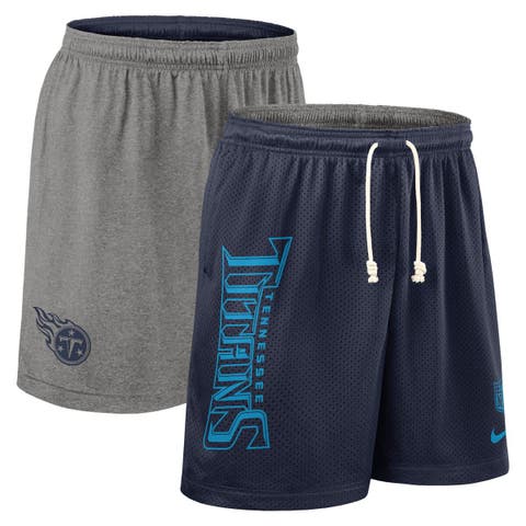 Men's Nike Navy Tennessee Titans Sideline Reversible Performance Shorts
