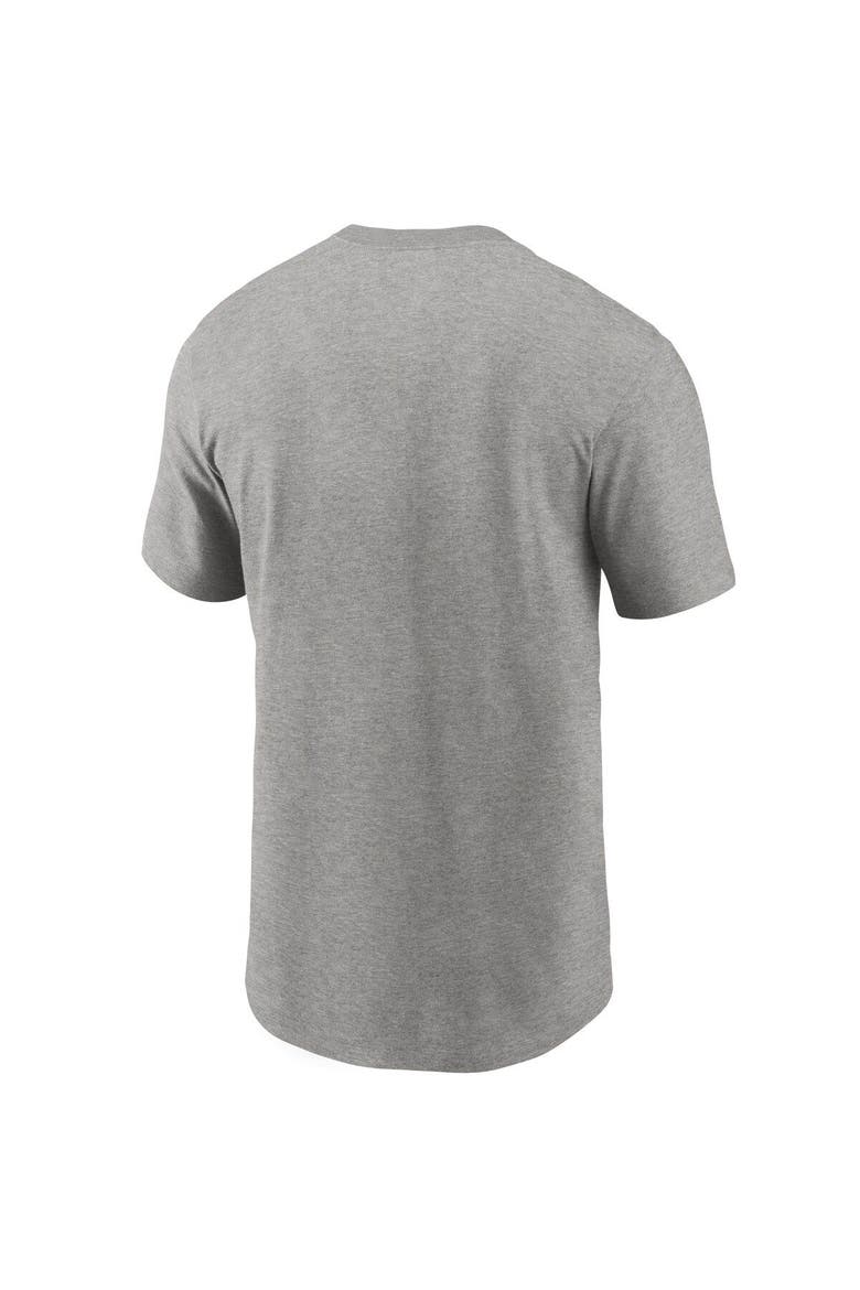 Men's Nike Heathered Gray Indianapolis Colts Primary Logo T-Shirt, Alternate, color, Heather Gray