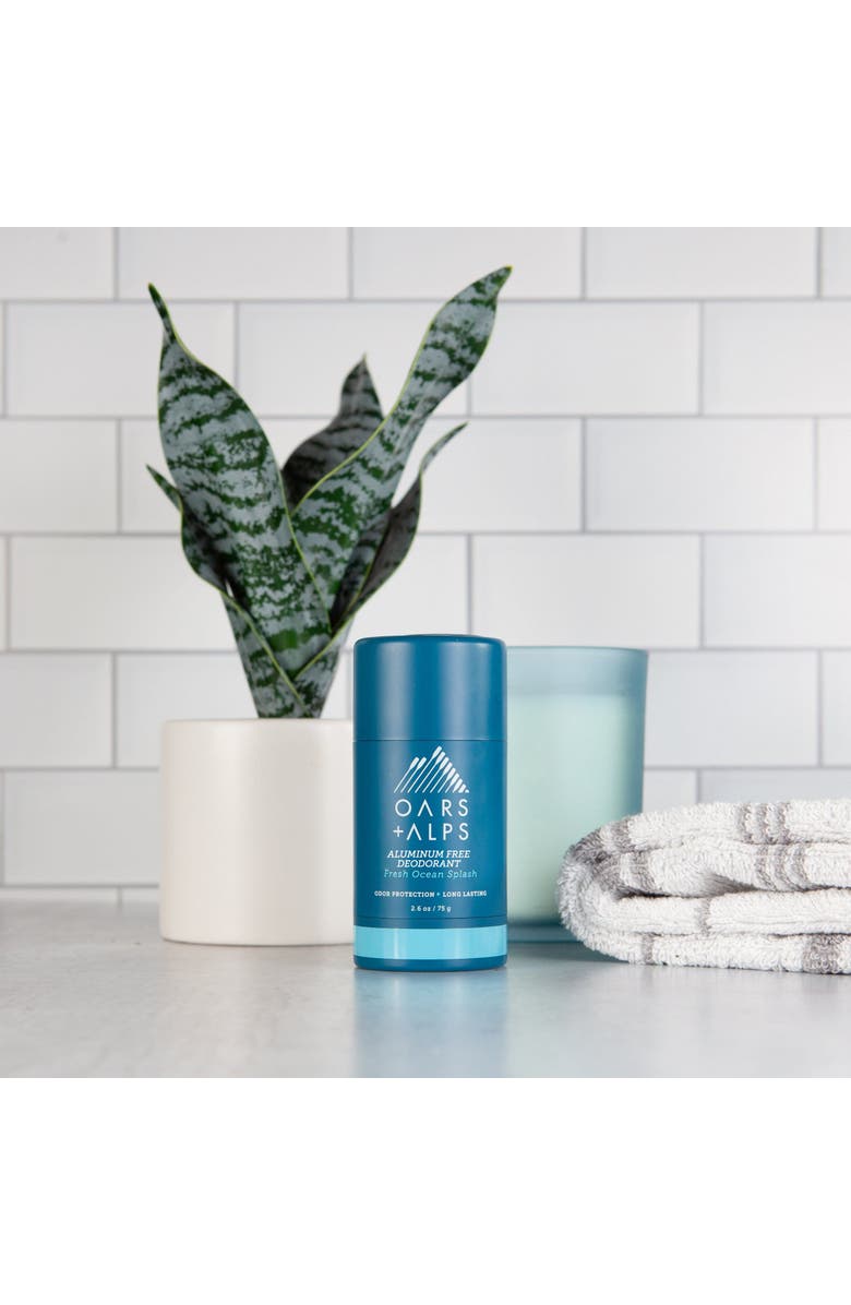OARS + ALPS Aluminum-Free Deodorant - Fresh Ocean Splash, Alternate, color, Blue