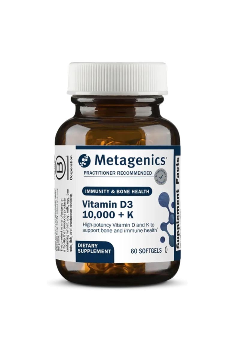 Vitamin D3 and K2 Immune Support Softgels 60 Softgels, Main, color, None