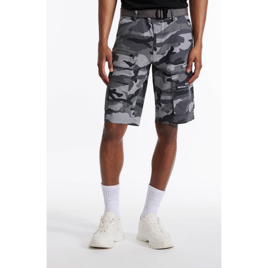 Ecko Unltd . Multi Functional Cargo Short In Gray