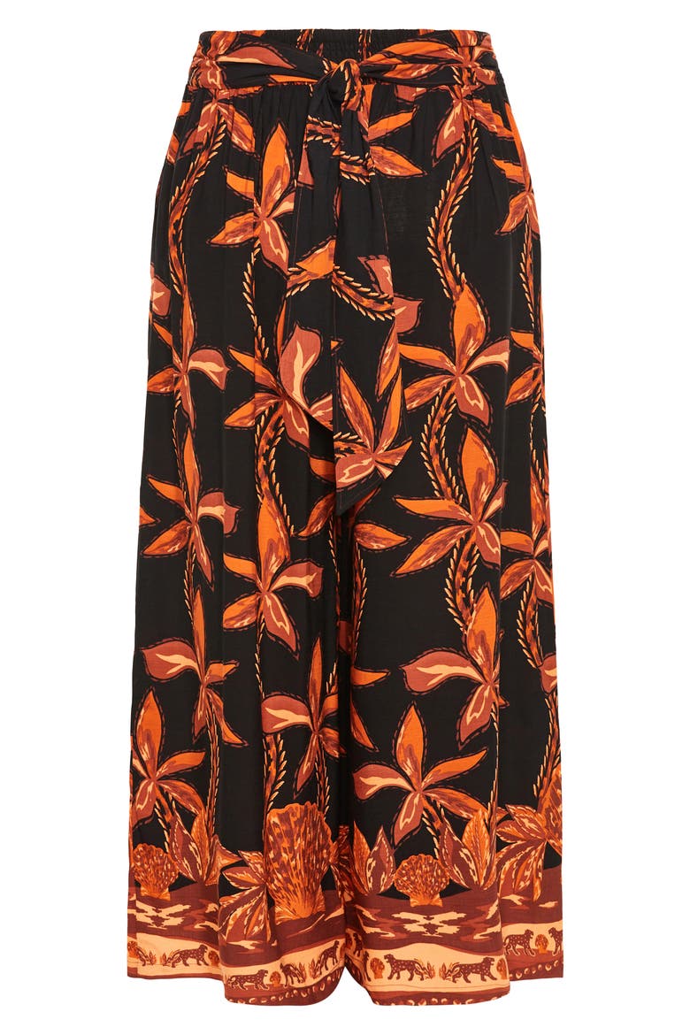 Treasure Wide Leg Pants, Alternate, color, BLACK TAHITIAN