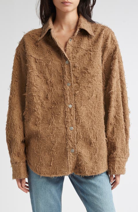 HAIKURE 売れ筋商品|||ハイクール パーカー・スウェットシャツ アウター レディース Sweatshirts Brown Short Length Zip Parka LP Women/ショートレングスジップ