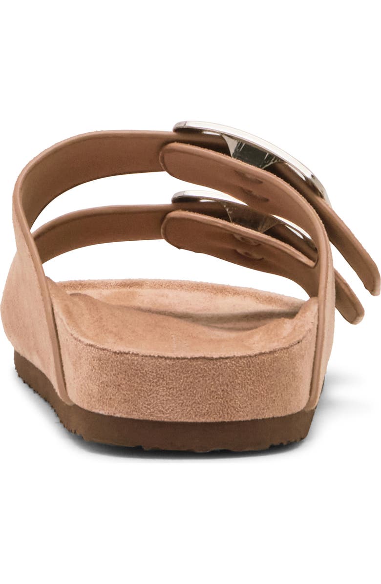 Madden Girl Bodiee Slide Sandal, Alternate, color, Sand Fab