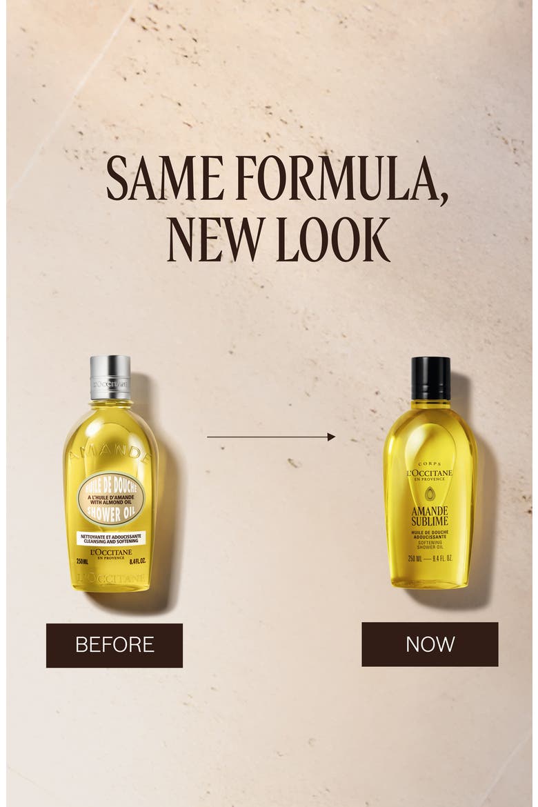 Almond Softening Shower Oil, Alternate, color, BOTTLE