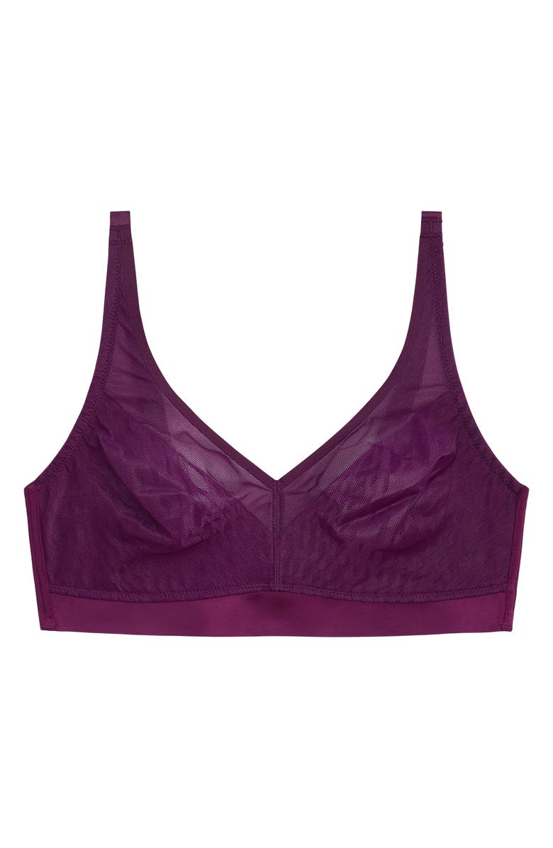 Wacoal Elevated Allure Wireless Bra, Alternate, color, Winter Bloom