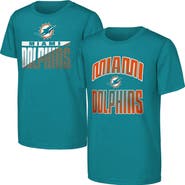 Outerstuff Youth Outerstuff Aqua Miami Dolphins Never Quit 2-Pack T-Shirt Set
