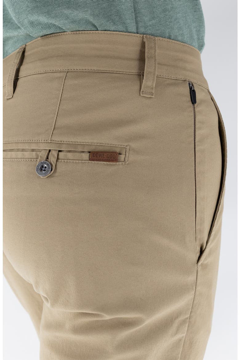 Maneuver Slim Straight Leg Performance Twill Pants, Alternate, color, MEDIUM BEIGE/ KHAKI