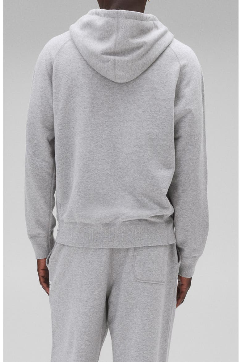 Midweight Terry Standard Hoodie, Alternate, color, HEATHER GREY