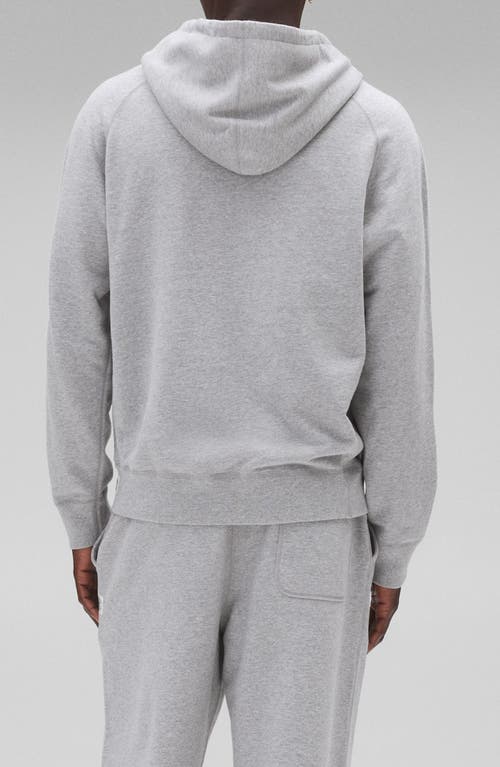 Reigning Champ Classic Lightweight Terry Hoodie In Gray