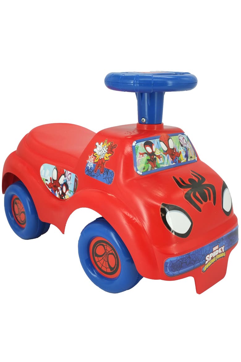 My First Ride-On Spidey Marvel Vehicle, Main, color, Multicolored