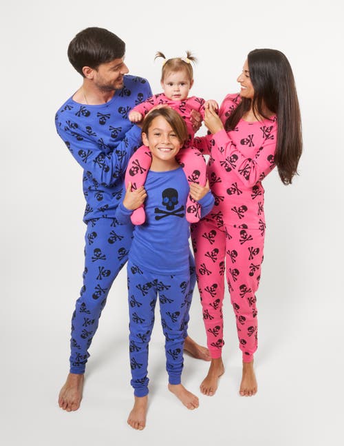 Leveret Cotton Matching Family Halloween Pajamas In Pink